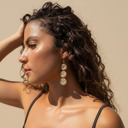 Pendientes "LUNA LLENA"