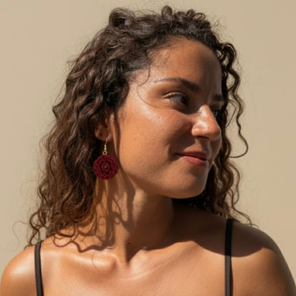 PENDIENTES "LUNA LLENA"