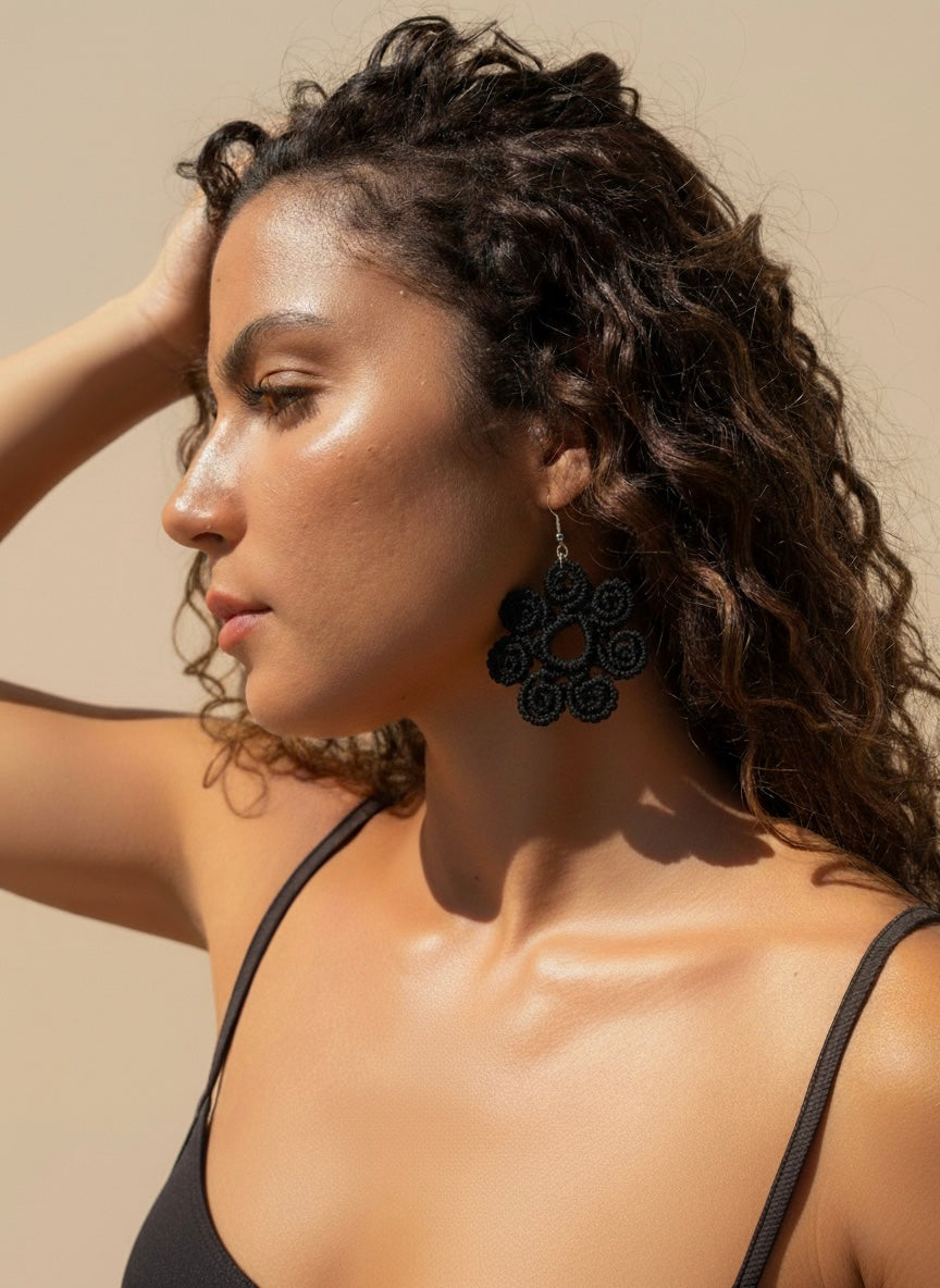 PENDIENTES "FLOR DE SALADA"