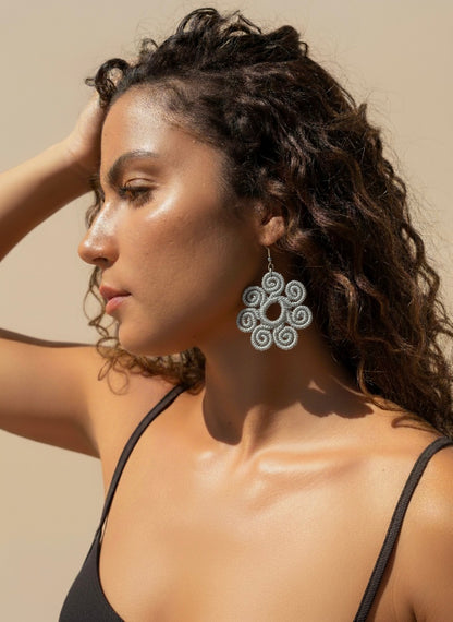 PENDIENTES "FLOR DE SALADA"