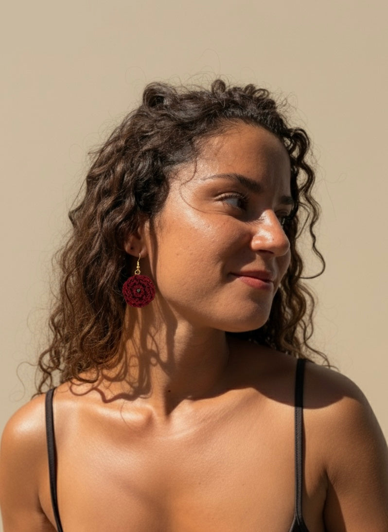 PENDIENTES "LUNA LLENA"