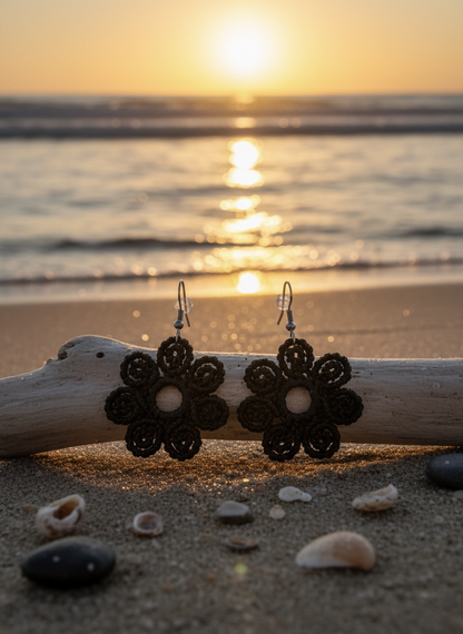 PENDIENTES "FLOR DE SALADA"